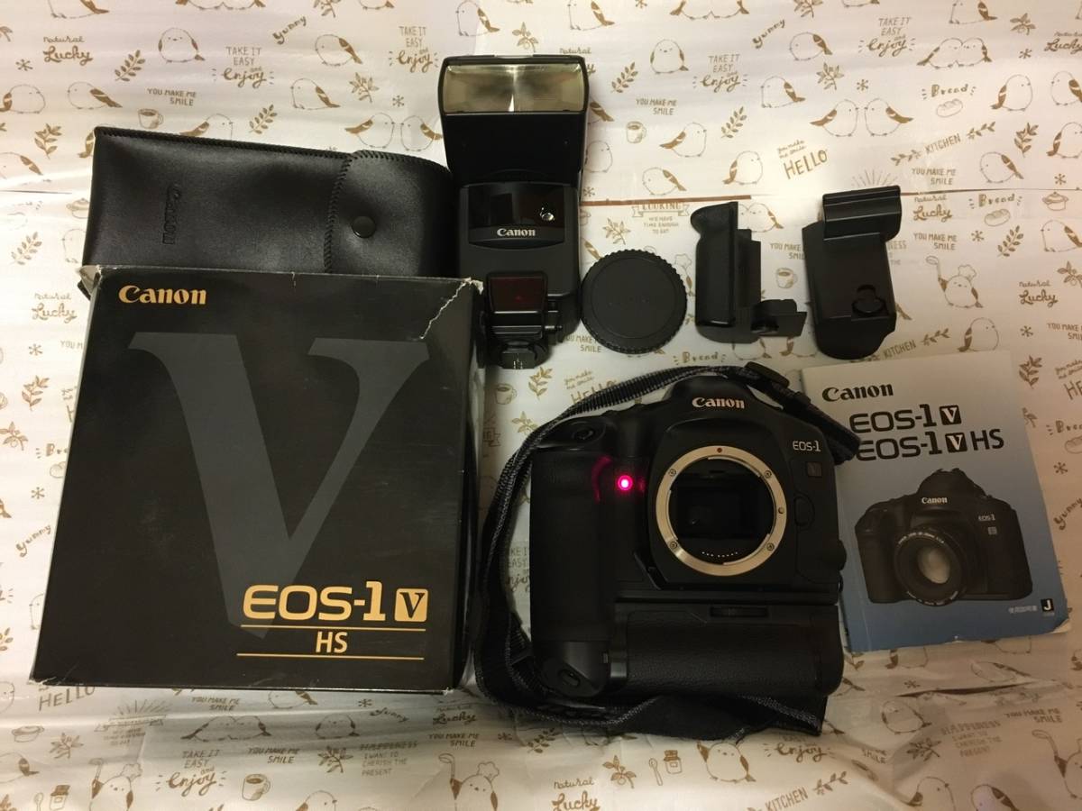 送料無料 比較的綺麗 【 CANON EOS-1V HS フィルムカウンター 112回