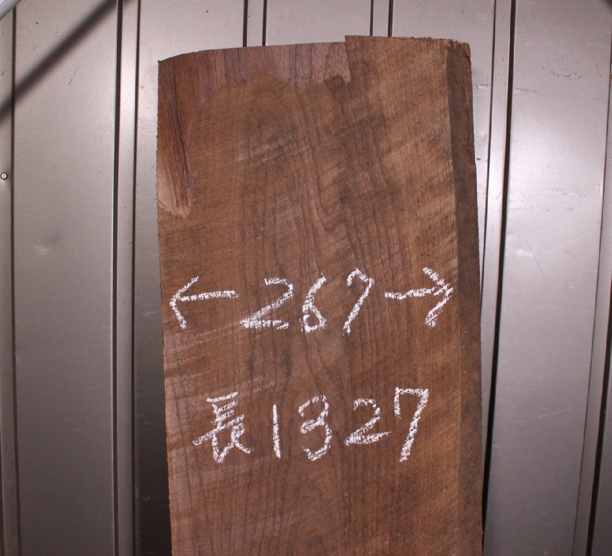 《180サイズ》ウォールナット材 　bwn_0666　DIY板材　木材／端材　_画像2
