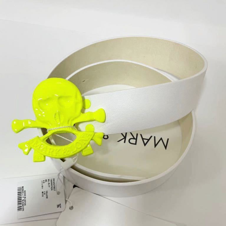 新品 70%off 定価31,900円 MARK&LONA 】 マークアンドロナ 牛革 白