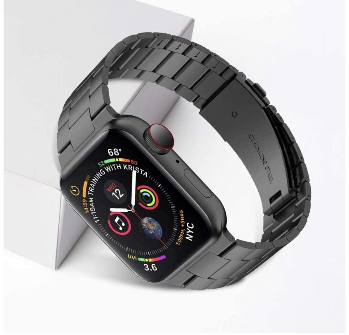 新商品Apple Watch 金属ベルト 38/40/41mm ステンレス ビジネス風