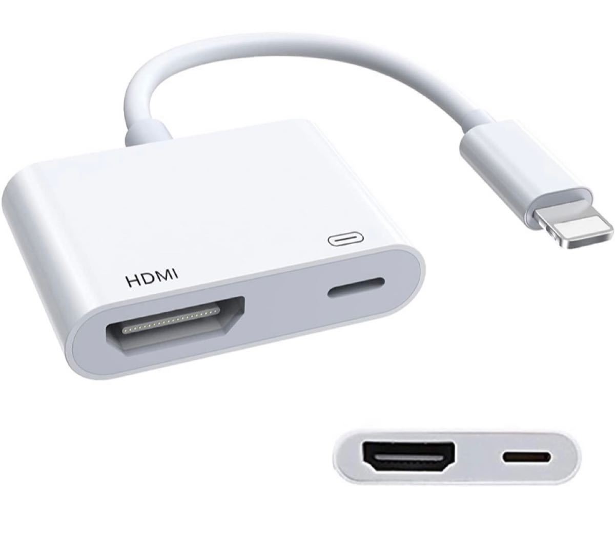 lightning HDMI変換ケーブル iPhone 