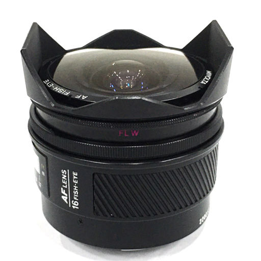 ヤフオク! - 1円 MINOLTA AF FISH-EYE 16mm 1 2.8 魚眼レンズ...