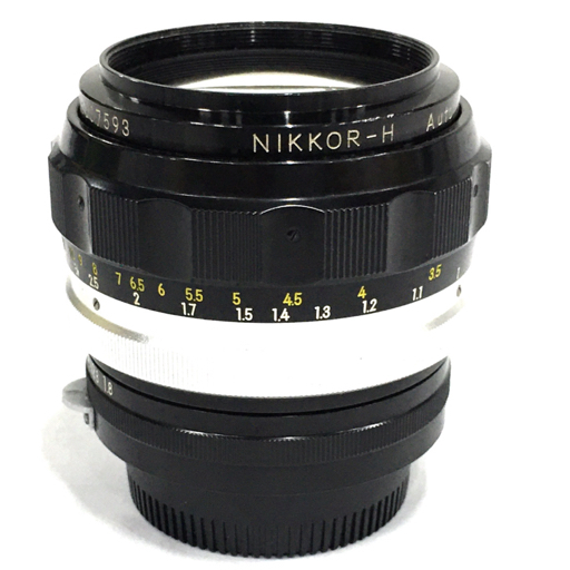 1円 Nikon 非Ai NIKKOR－H Auto 1：1.8 85mm カメラレンズ 単焦点