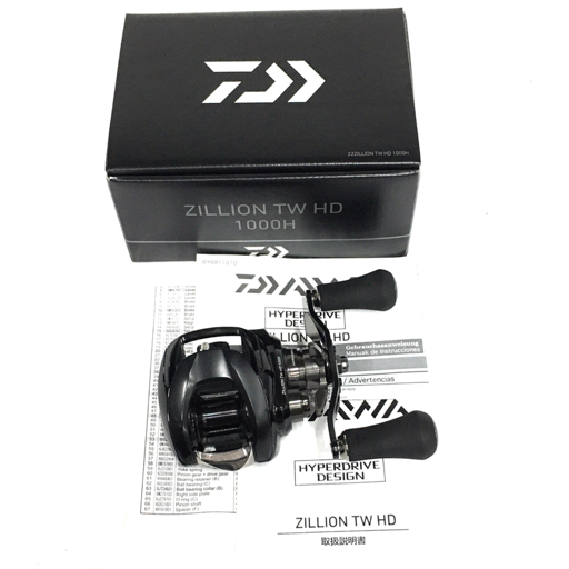 DAIWA ZILLION TW HD 1000H ベイトリール ダイワ ジリオン www.gastech