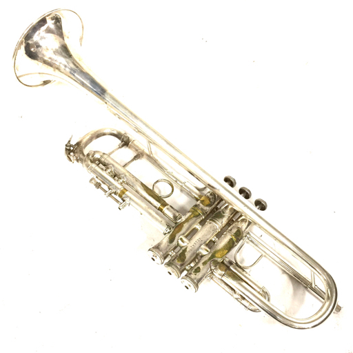 バック B♭ トランペット Stradivarius 180ML37 G SP 銀メッキ仕上げ
