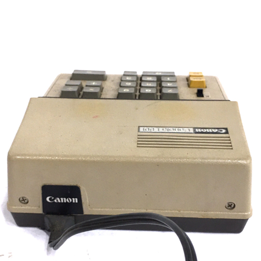 1円 Canon Canola L801 計算機 電卓 昭和レトロ 元箱付き キャノーラ