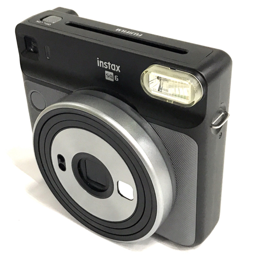 新品同様 FUJIFILM チェキ INSTAX SQUARE SQ 6 グラファイトグレー