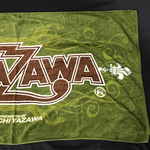 E.YAZAWA 矢沢永吉 ロゴタオル ライブグッズ バスタオル ビーチタオル 在庫あり YAZAWAバスタオル タオル/バス用品