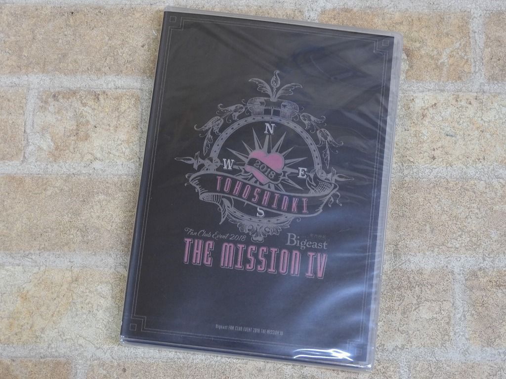 未開封品!! 東方神起 Bigeast ファンクラブイベント 2018 THE MISSION IV FC限定 DVD ○ 【5863y】_画像1