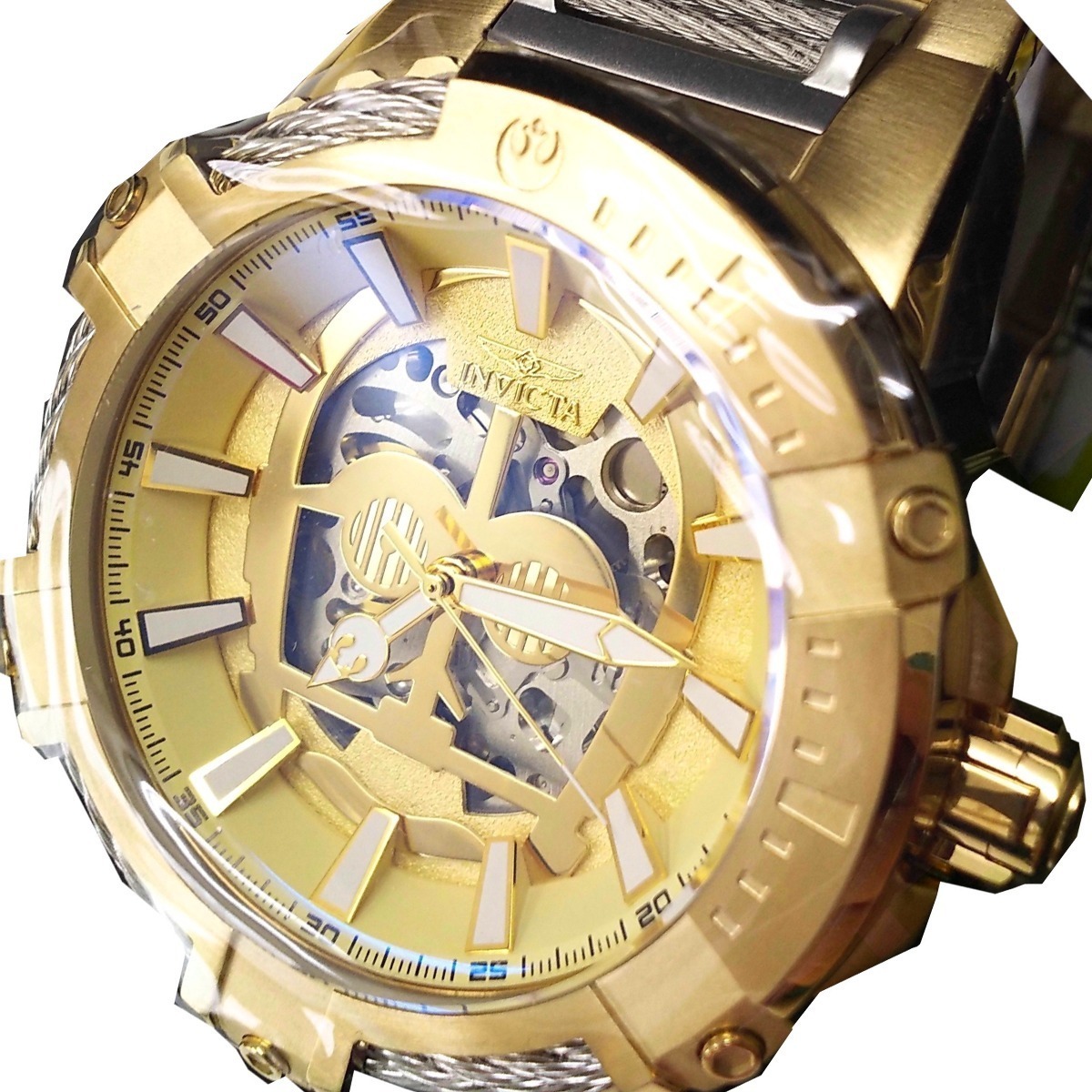 ○新品【INVICTA × STAR WARS C-3PO／MSRP $1,795. 】＜人気モデル