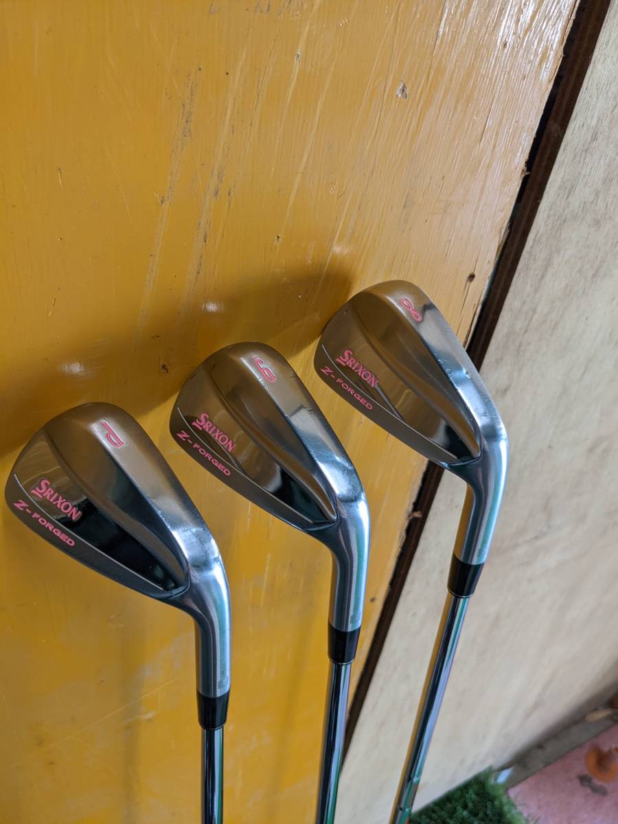 【希少】 Z-Forged 6本セット (5I～PW) メーカーカスタム SRIXON 中古_画像6