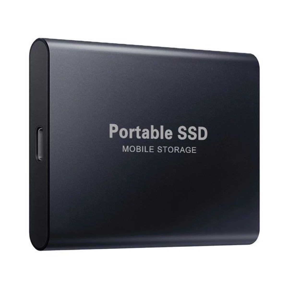 ポータブルSSDドライブ大容量4TB USB3.1【ブラック】