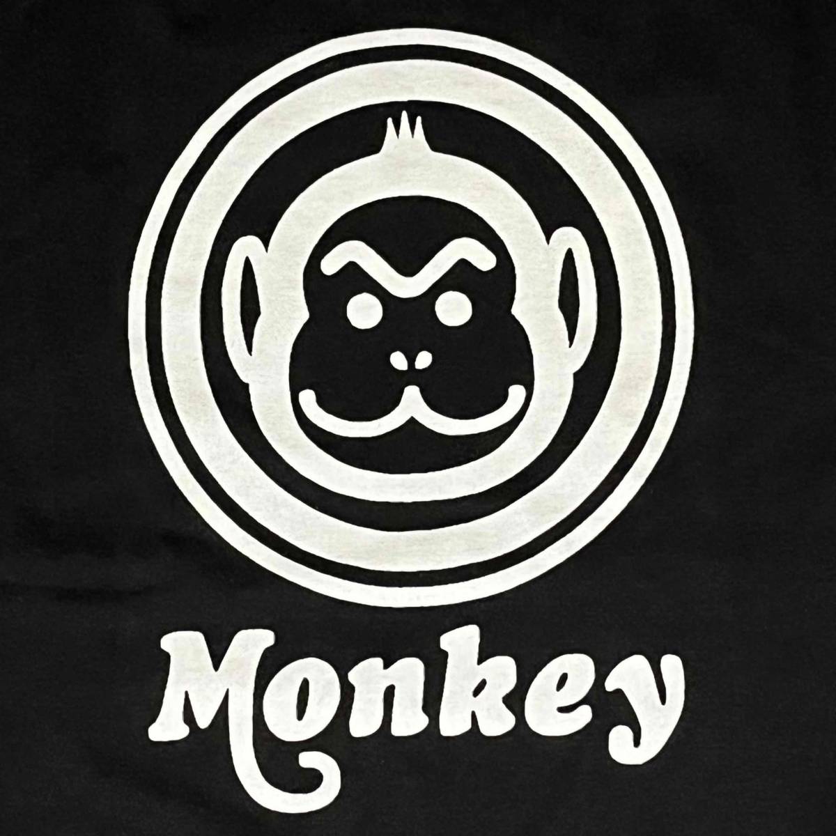 MONKEY・モンキー・お猿・Tシャツ・黒・XL_画像2