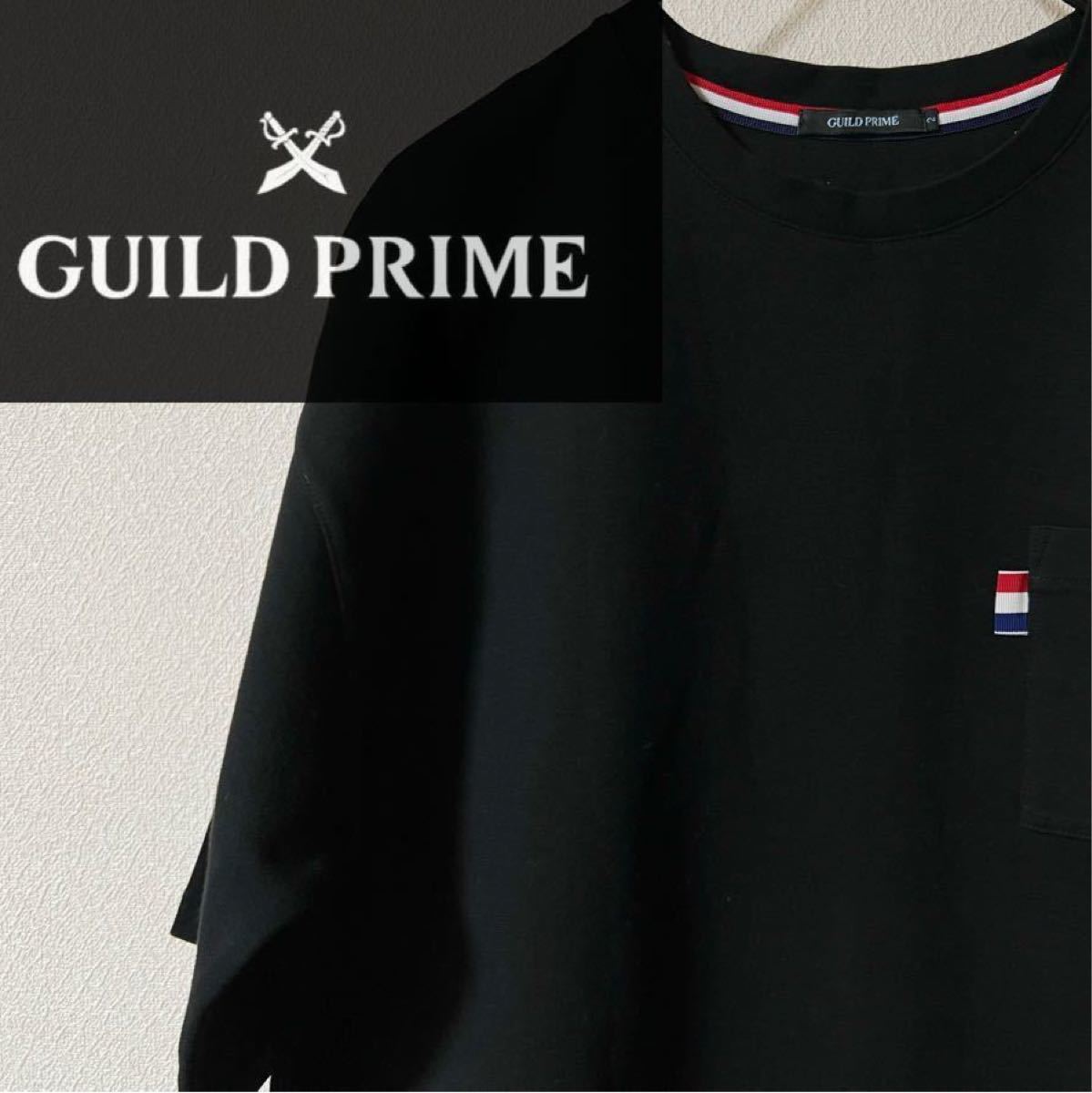 GUILD PRIME ギルドプライム　LOVELESS  ラブレス　無地　tシャツ　サイズ2 日本製　三陽商会