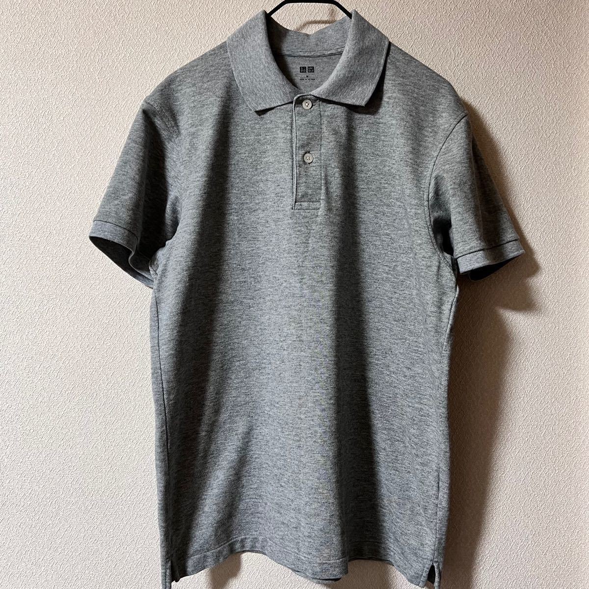 美品 UNIQLOドライカノコポロシャツMサイズ3点セット UNIQLO ポロシャツ Mサイズ