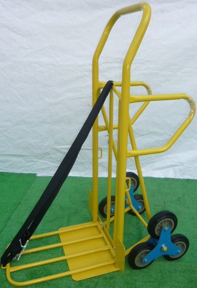 ♪半額処分新品コキズ処分品!荷台折畳式6輪 段差カート 階段台車 階段
