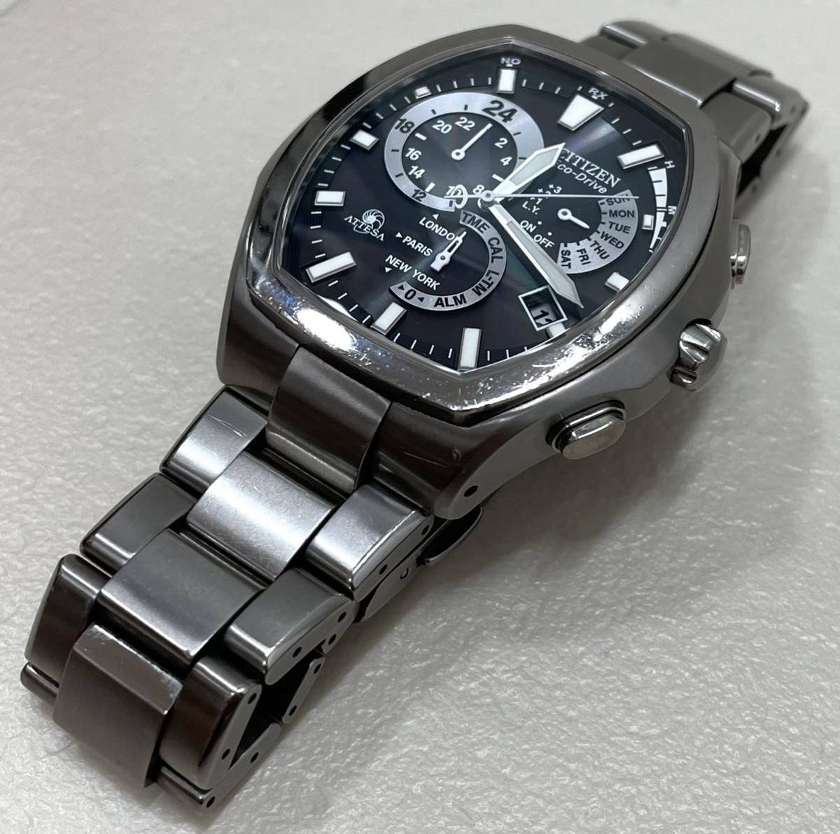 Yahoo!オークション - 【稼働品】CITIZEN ATTESA シチズン Yahoo!オークション - 【稼働品】CITIZEN ATTESA シチズン