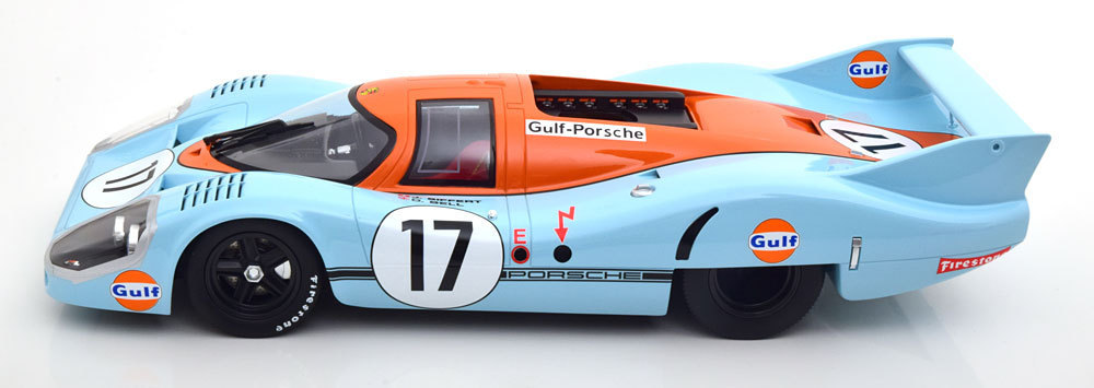 CMR 1/12 Porsche 917LH #17 24h Le Mans 1971 Gulf Siffert/Bell