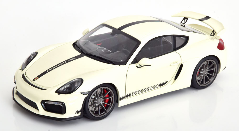 Schuco 1/18 Porsche Cayman GT4 ホワイト ポルシェ ケイマン シュコー