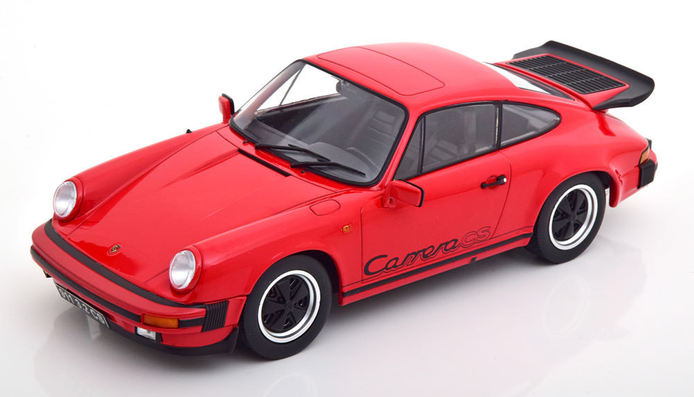 KK scale 1/18 Porsche 911 Carrera 3.2 Clubsport 1989　レッド　ダイキャスト製　ポルシェ