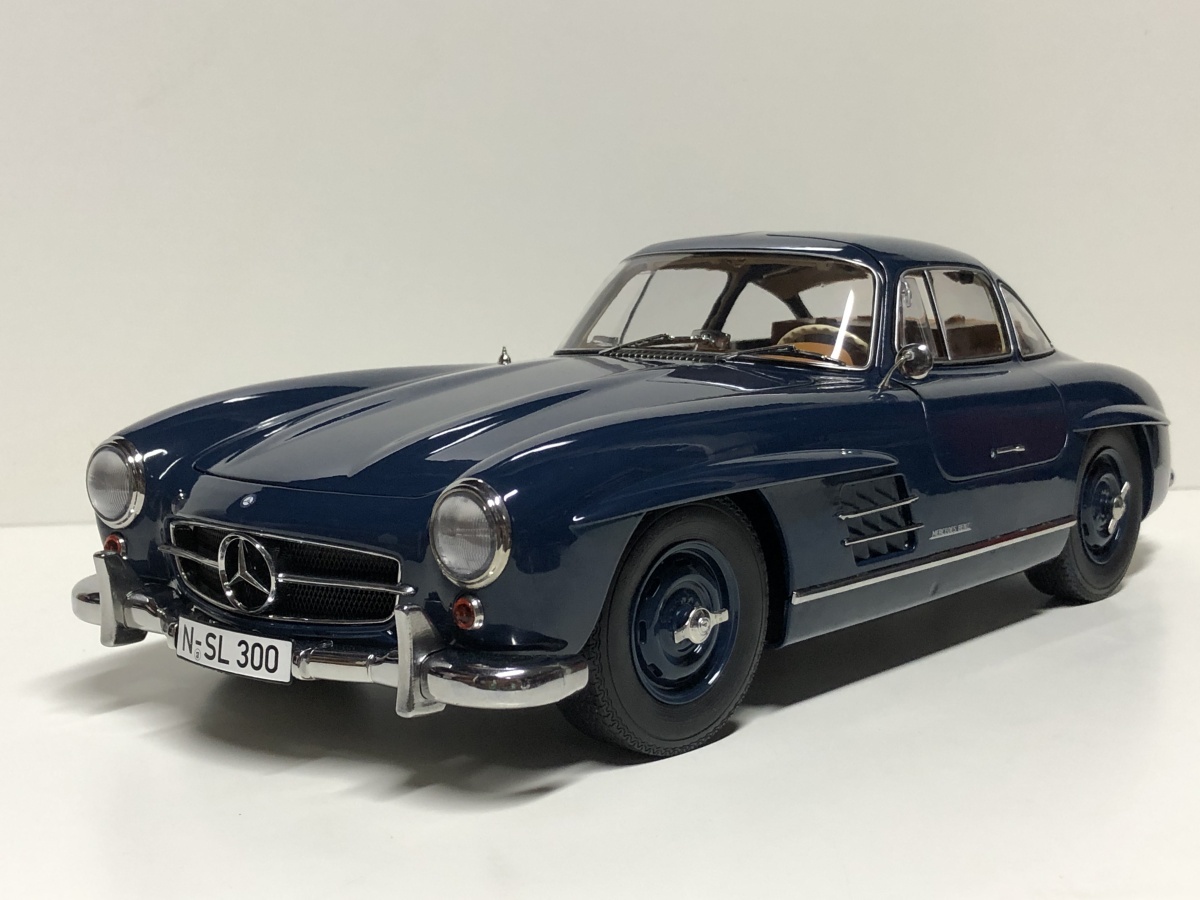 Schuco 1/12 Mercedes Benz 300 SL Gullwing 1954 darkblue メルセデス ベンツ ビックスケール シュコー