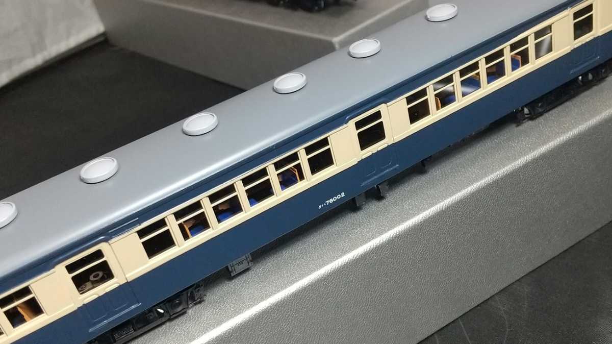 天賞堂特製品 70系木製窓枠車 4両 フェニックスキットベース　1/80 16.5mm 完成品_画像7