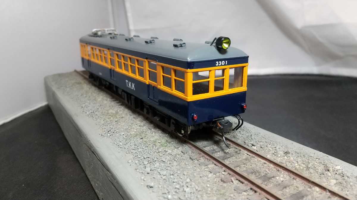 まゆ模型 東急3608形旧塗装 ペーバー製 1/80 16.5mm 未完成品