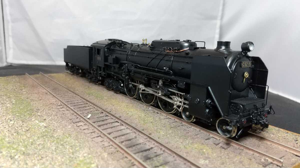 modelpacific C62 16号機 デフ点検窓無し 山陽タイプ 1/80 16.5mm 完成品_画像6