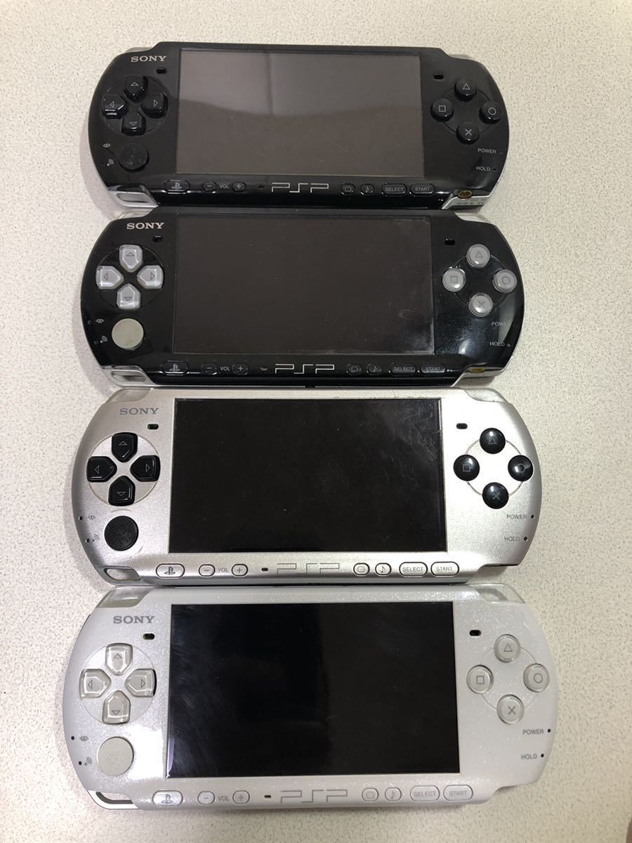 プレイステーションポータブル PSP-3000 PSP本体 4台【ジャンク】