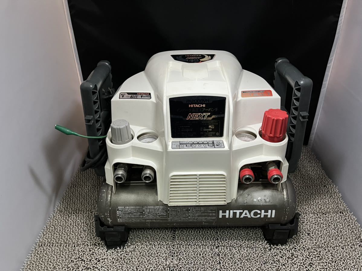 ヤフオク! - 日立高圧エアーコンプレッサー PA2000VH 分解整備動...