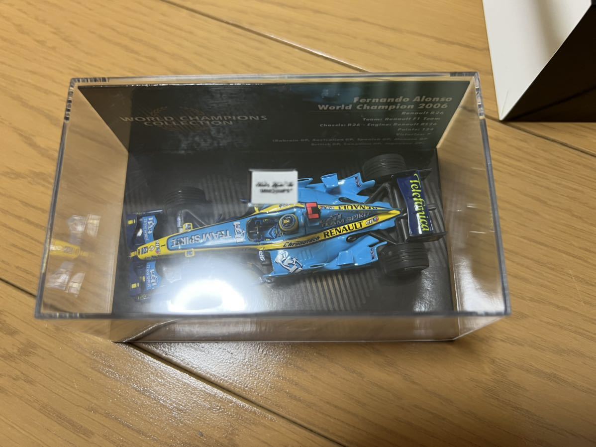ミニチャンプス 1/43 MINICHAMPS ルノー R26 フェルナンド アロンソ