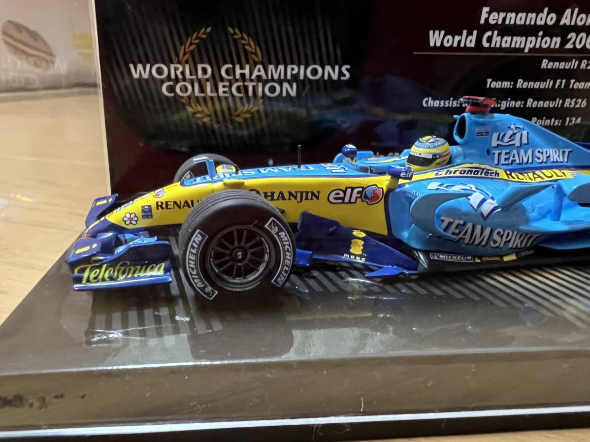 ミニチャンプス 1/43 MINICHAMPS ルノー R26 フェルナンド アロンソ