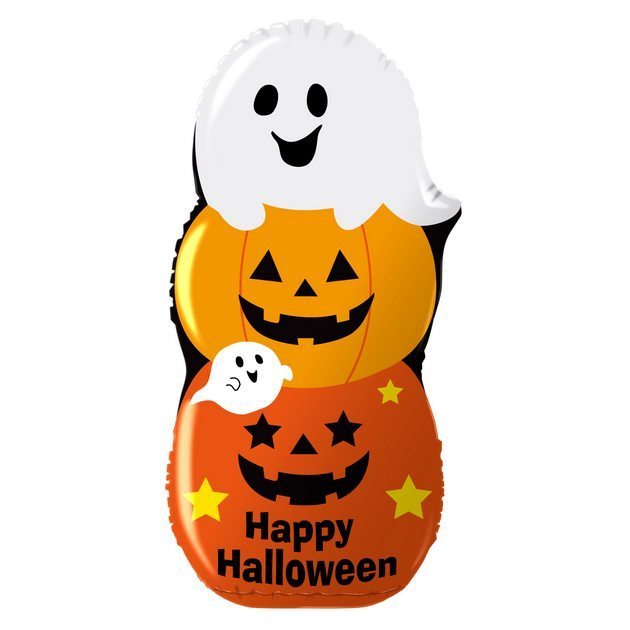 3 ream pumpkin ghost vinyl display (M) Halloween pumpkin monster decoration ornament objet d'art height 117cm