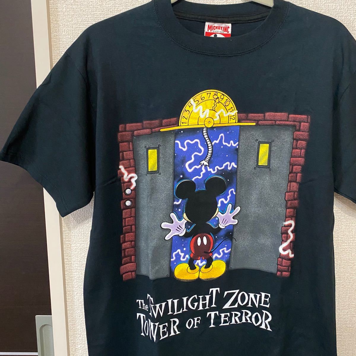 希少 90s Disney タワーオブテラー ヴィンテージ Tシャツ USA製 ディズニーワールド