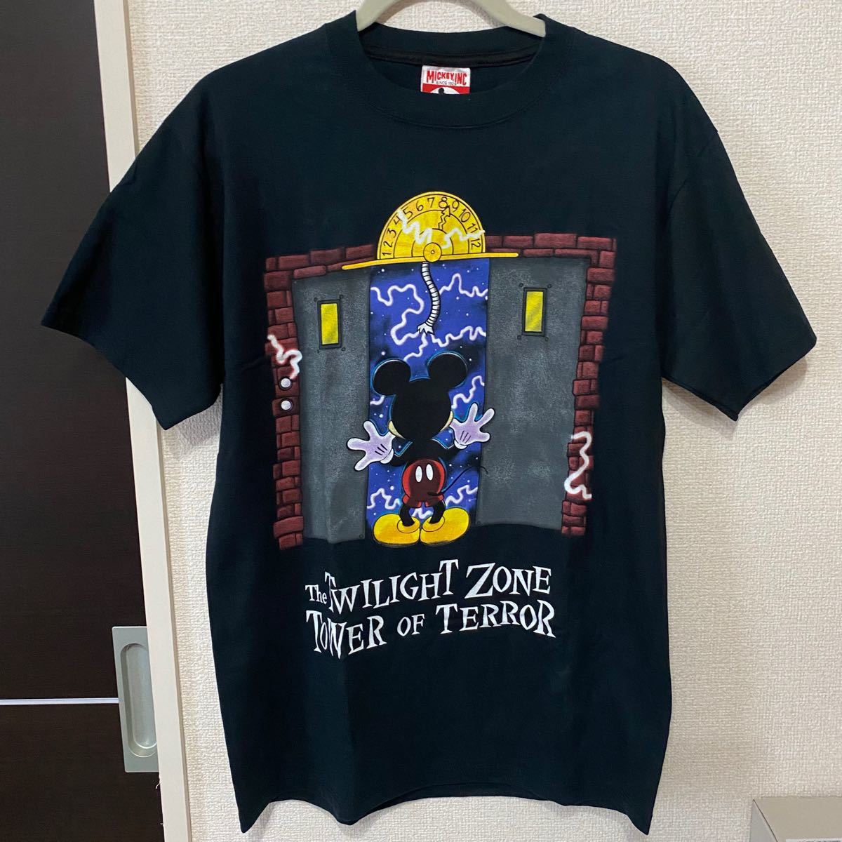 希少 90s Disney タワーオブテラー ヴィンテージ Tシャツ USA製 ディズニーワールド