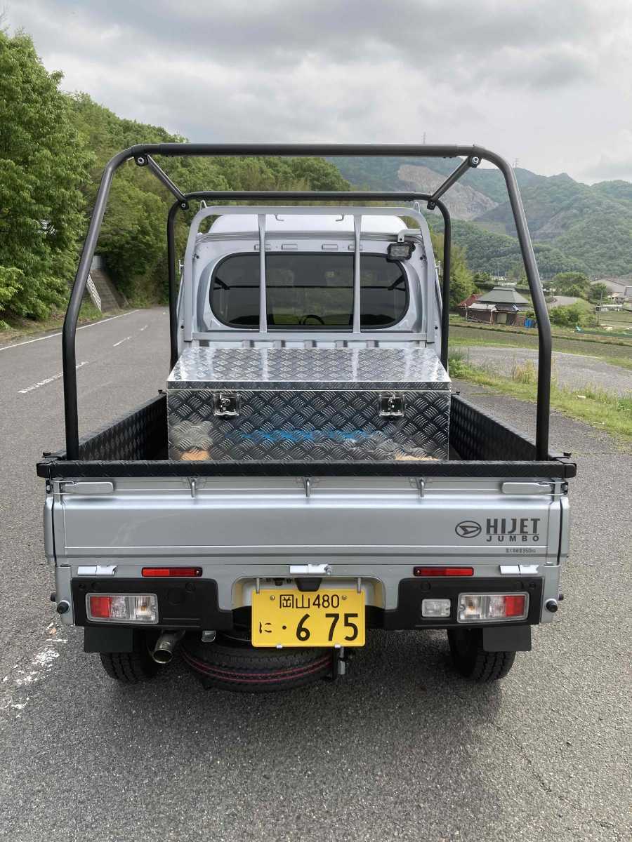 軽トラック荷台キャリア鳥居TYPE(2)Newカスタム穴加工無し全て 軽トラック荷台キャリア鳥居TYPE(2)Newカスタム穴加工無し全て