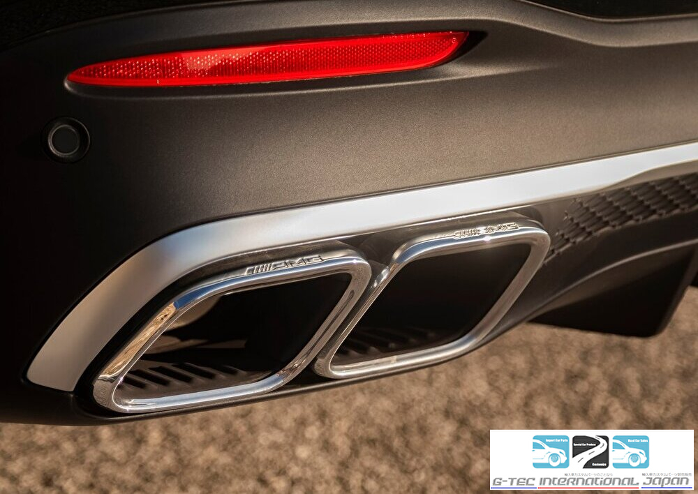 メルセデスベンツ AMG 純正 X167 GLS63リア ディフューザー+マフラーエンド取付セット 純正品 GLS400ｄ GLS580 GLS63 Mercedes-Benz_画像2