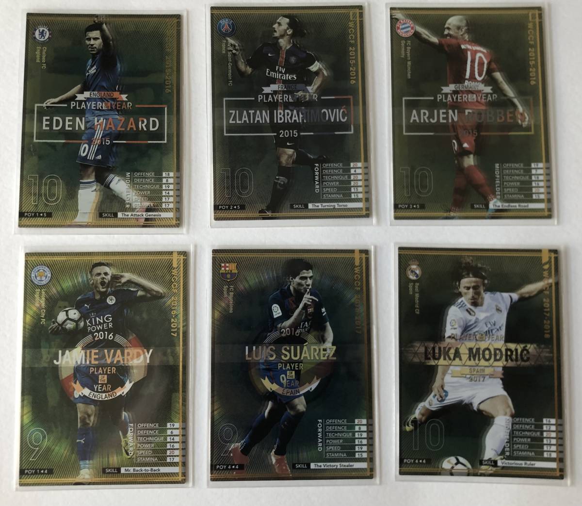 Wccf クリロナ メッシ カカ カンナバロ ヒュブナー イブラヒモビッチ スアレス他 Mvp Ts Poy Wbe 27枚セット Product Details Yahoo Auctions Japan Proxy Bidding And Shopping Service From Japan