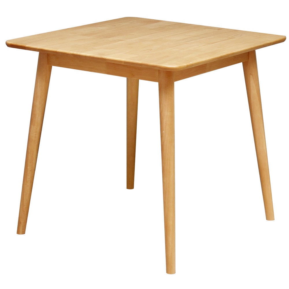 【送料C区分】訳あり即納 カフェテーブル CT-75 ナチュラル 天然木 テーブル 木製 食卓テーブル 2人掛け 4人掛け 机