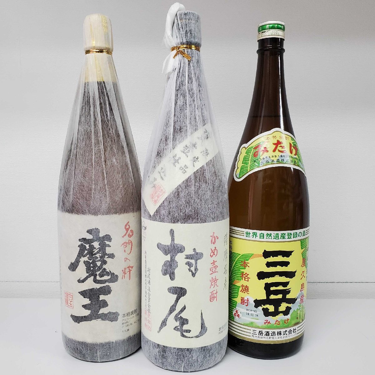 人気商品の人気商品の森伊蔵 1800ml 5本セット 未開栓 一升瓶 まとめ