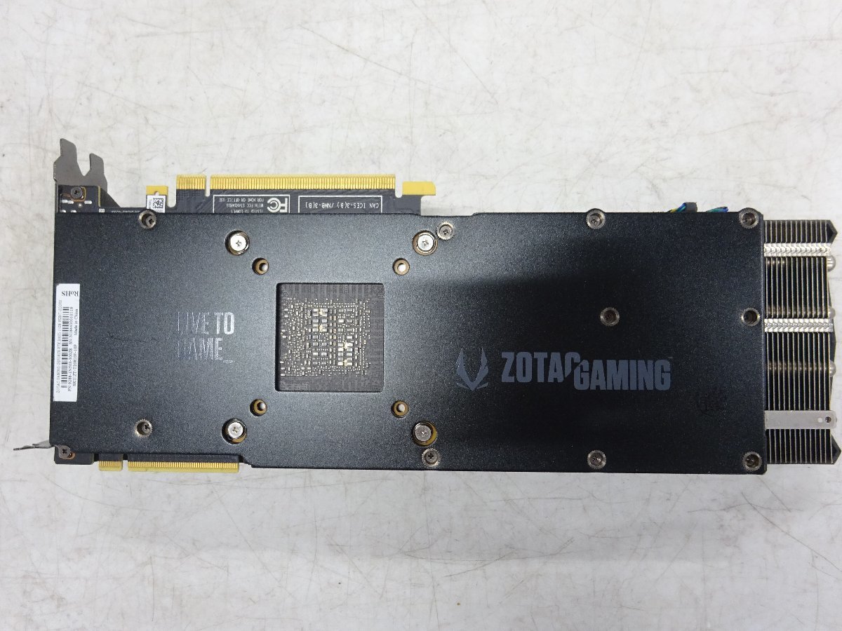 グラフィックボード ZOTAC GAMING GeForce RTX 2080 Ti 11GB ジャンク