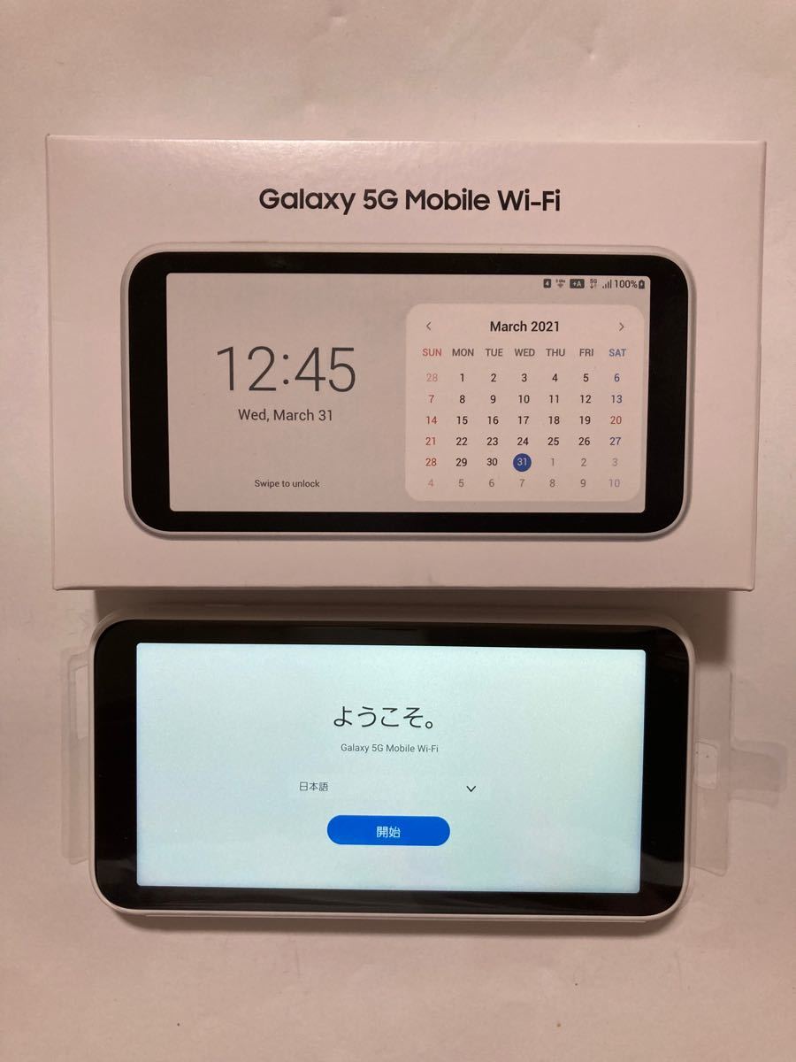 Galaxy 5G Mobile Wi-Fi SCR01 通販