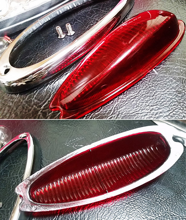 * US specification new goods Porsche 356 Speedster tale lense tail Light custom usdm old car hot rod Lowrider 