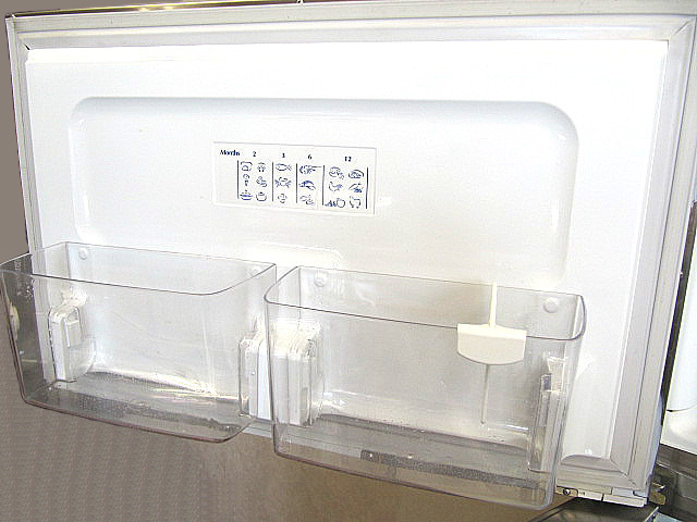 展示品　2002年製　アメリカ　GE/ゼネラルエレクトリック　ステンレス2ドア冷蔵庫 TBJ15GFE　417L_画像5