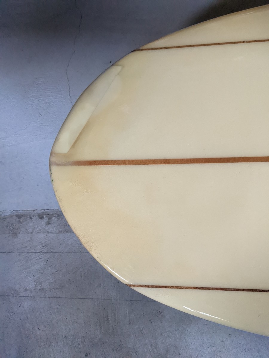 70年代 BK Hawaii SURFBOARD 10ft Classic3ストリンガー 70年代 BK Hawaii SURFBOARD 10ft Classic3ストリンガー