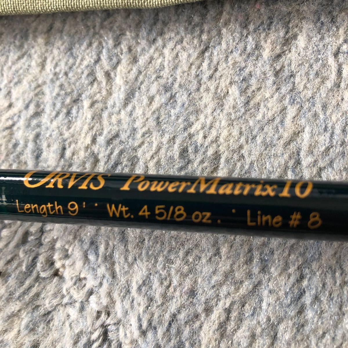 フライロッド ORVIS(オービス)Power Matrix 10 9” ‘ #8 2pc/送料込みです。