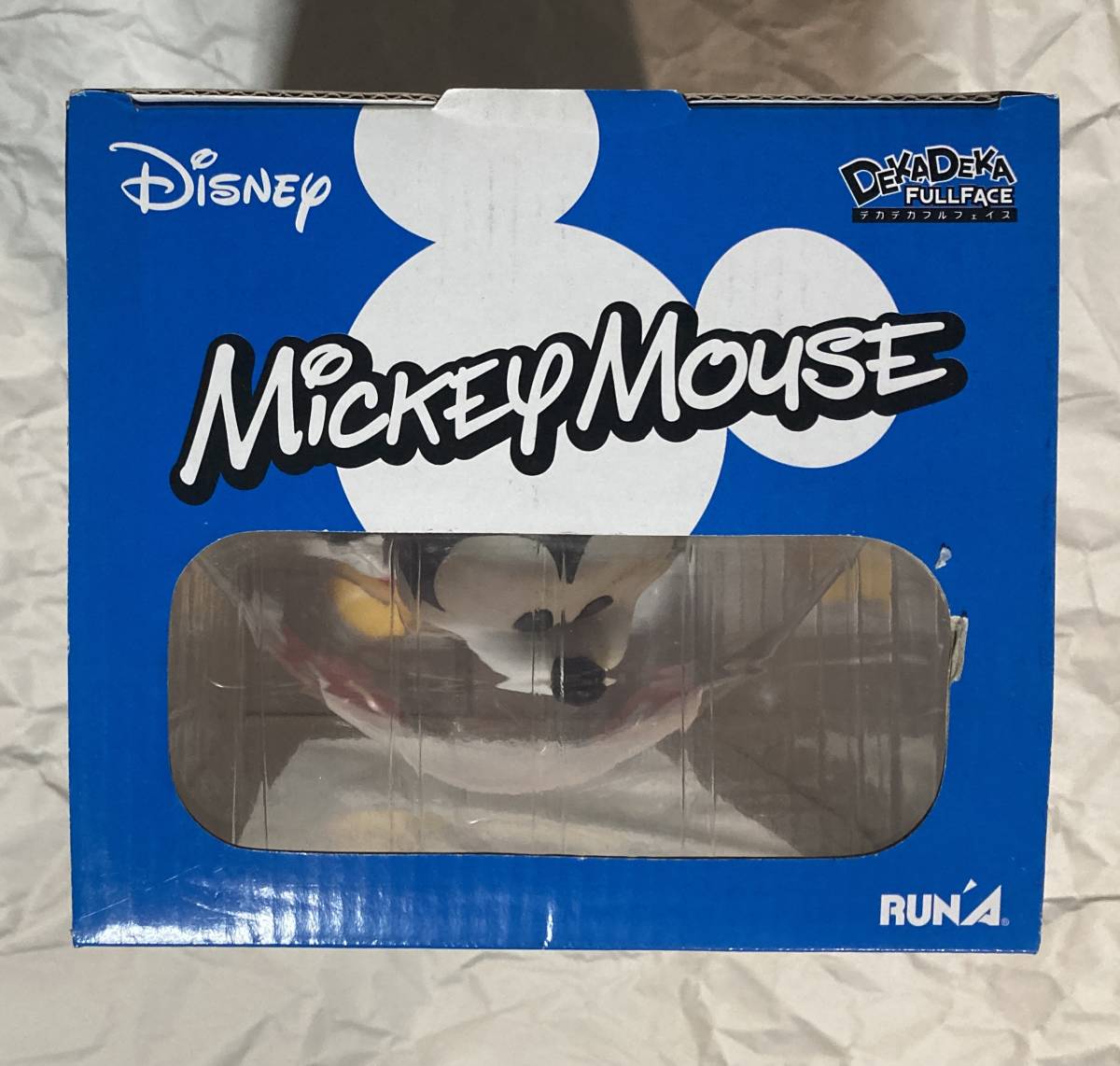 ミッキーマウス 「ディズニー」 デカデカフルフェイス 塗装済み完成品_画像4