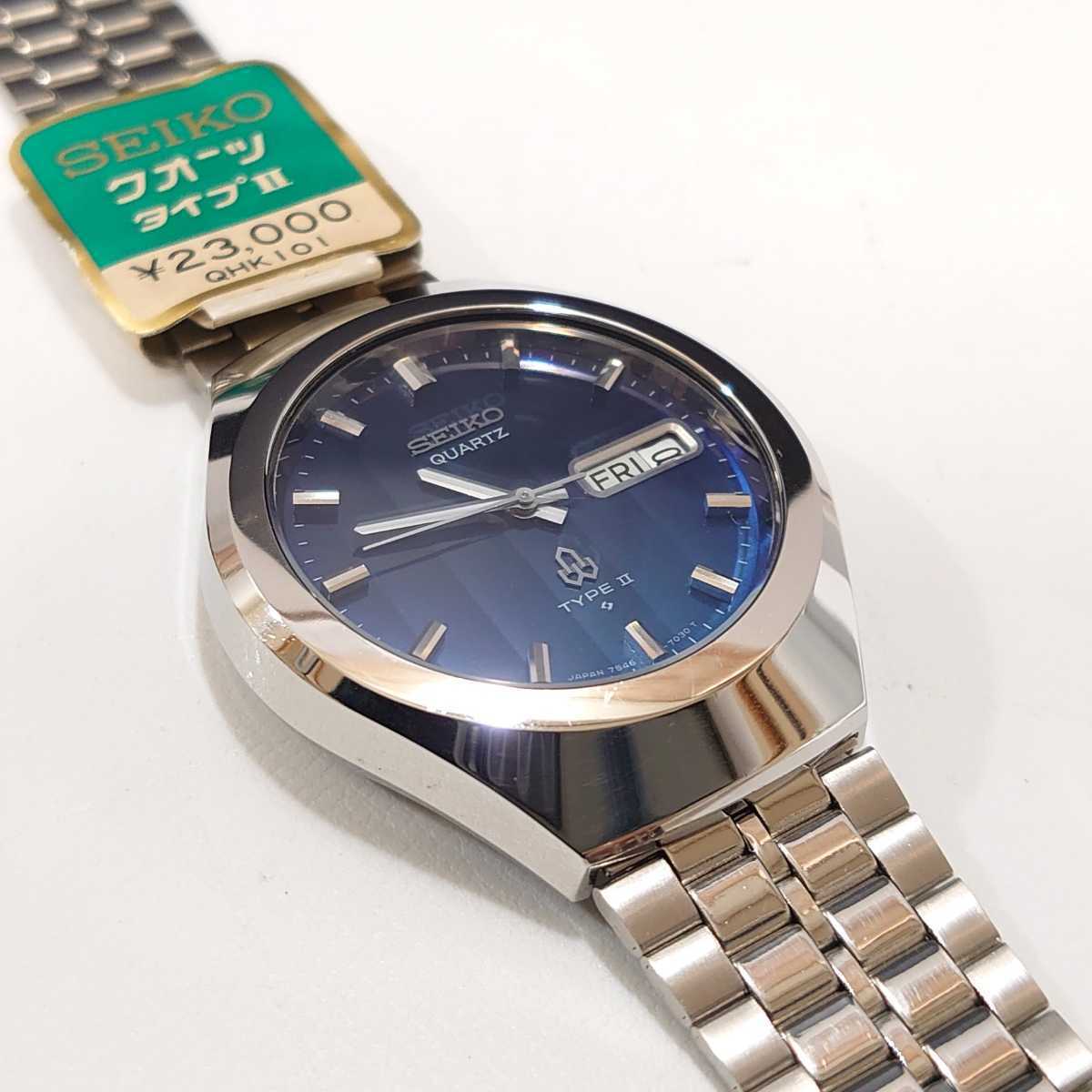 ☆未使用 70s ヴィンテージ セイコー クォーツ タイプ2 SEIKO ☆未使用 70s ヴィンテージ セイコー クォーツ タイプ2 SEIKO