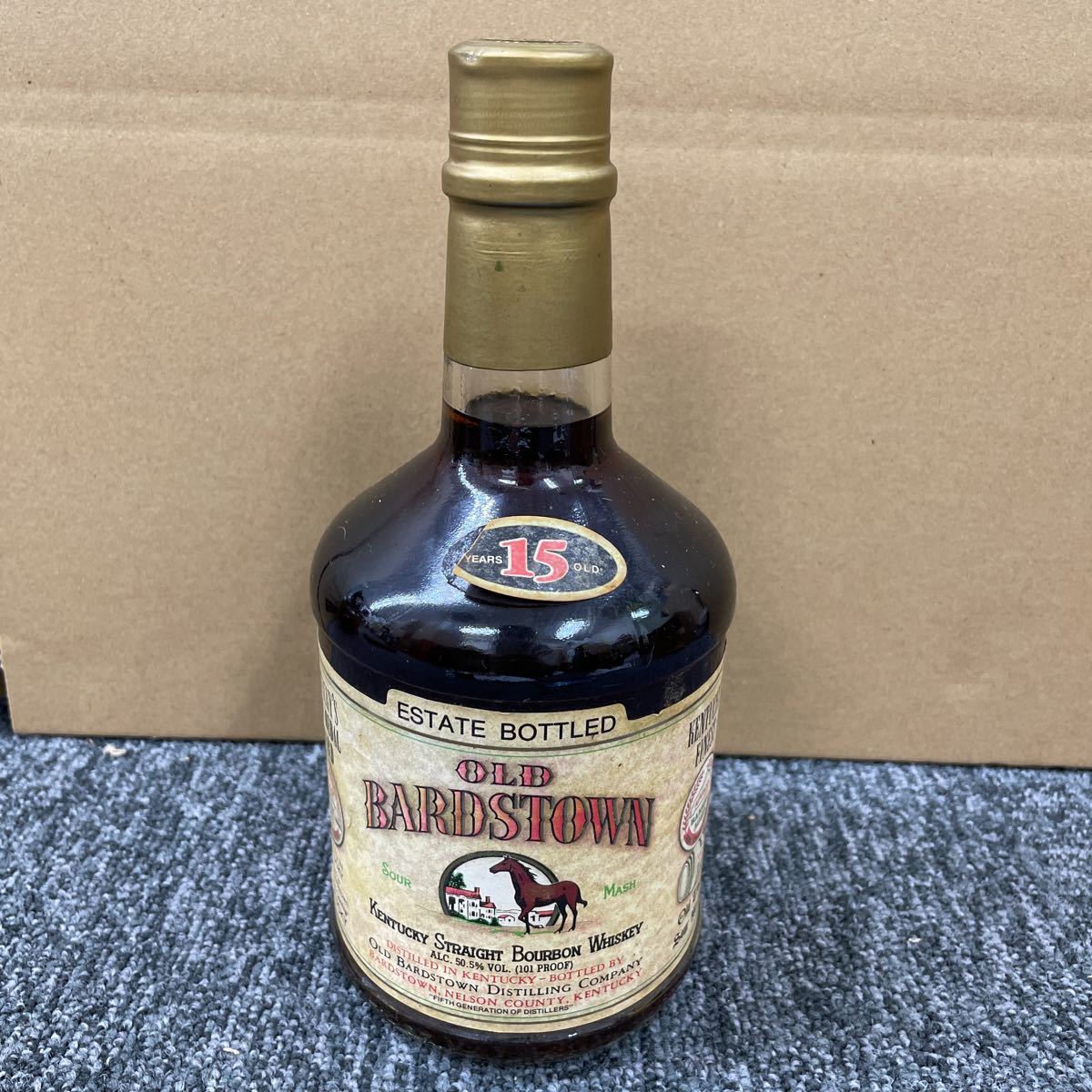 311. ☆未開栓☆ OLD BARDSTOWN 15years old オールドバーズタウン15年 バーボンウイスキー 750ml 50.5% 古酒 item details | Yahoo! JAPAN Auction | One Map by FROM JAPAN