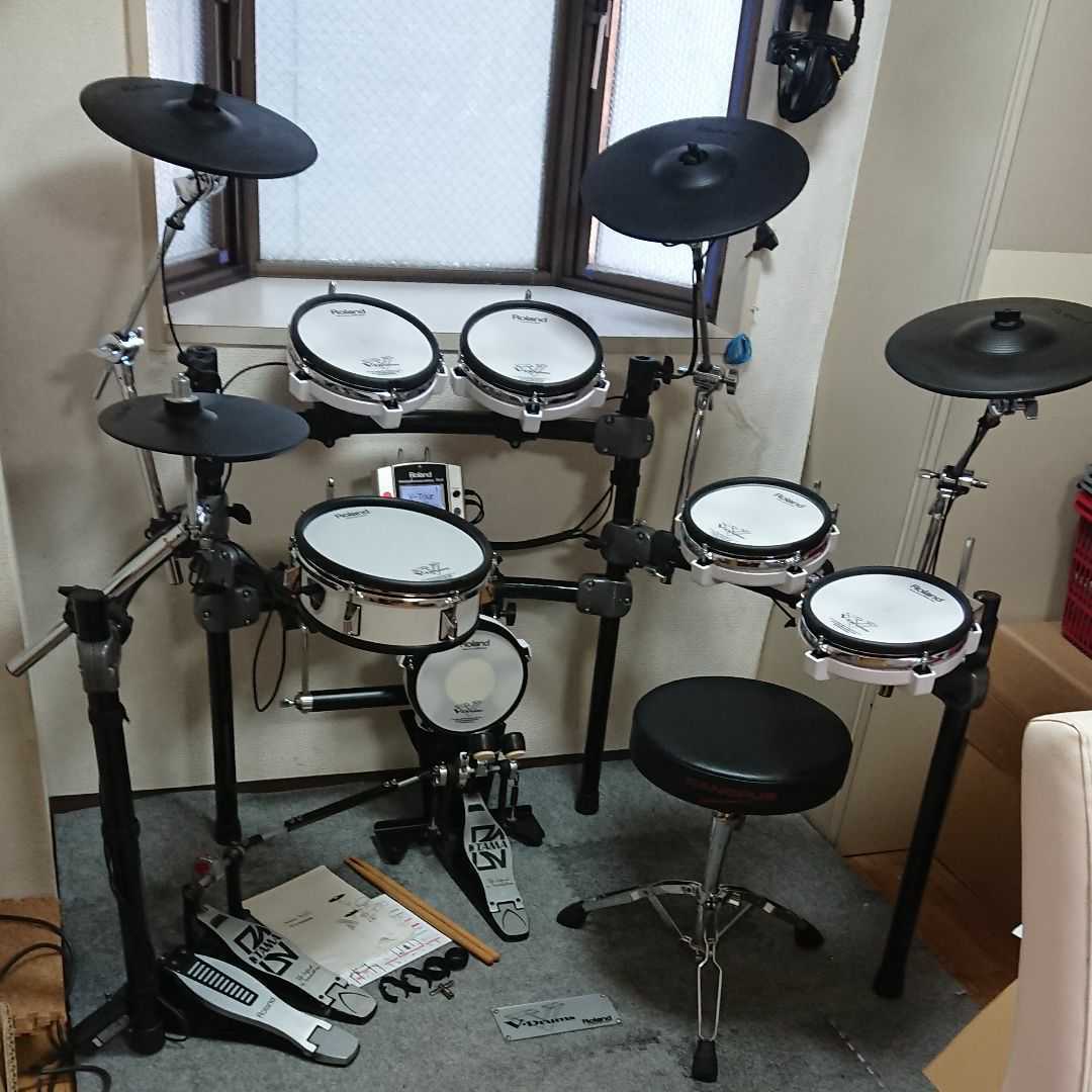 ヴィンテージ復刻 Roland V-Drums TD-9 電子ドラム - 打楽器